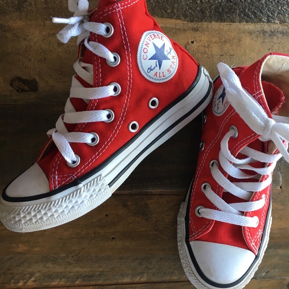 red converse toddler size 11